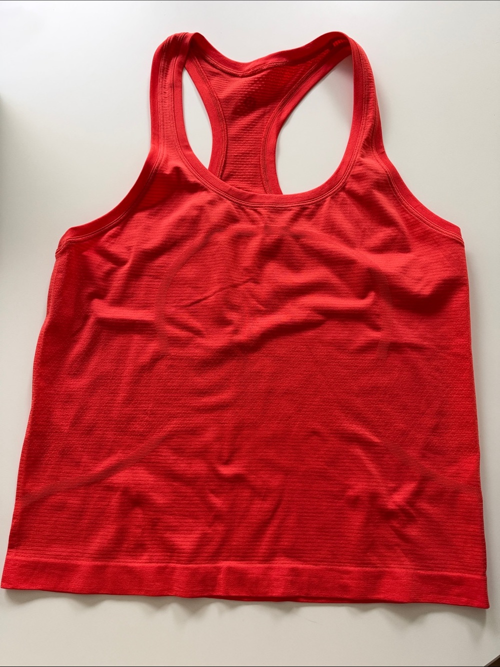 lululemon athletica orange Racerback Tank Top